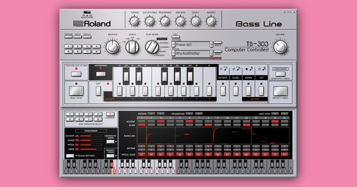 Roland releases official TB-303 VST for 303 Day