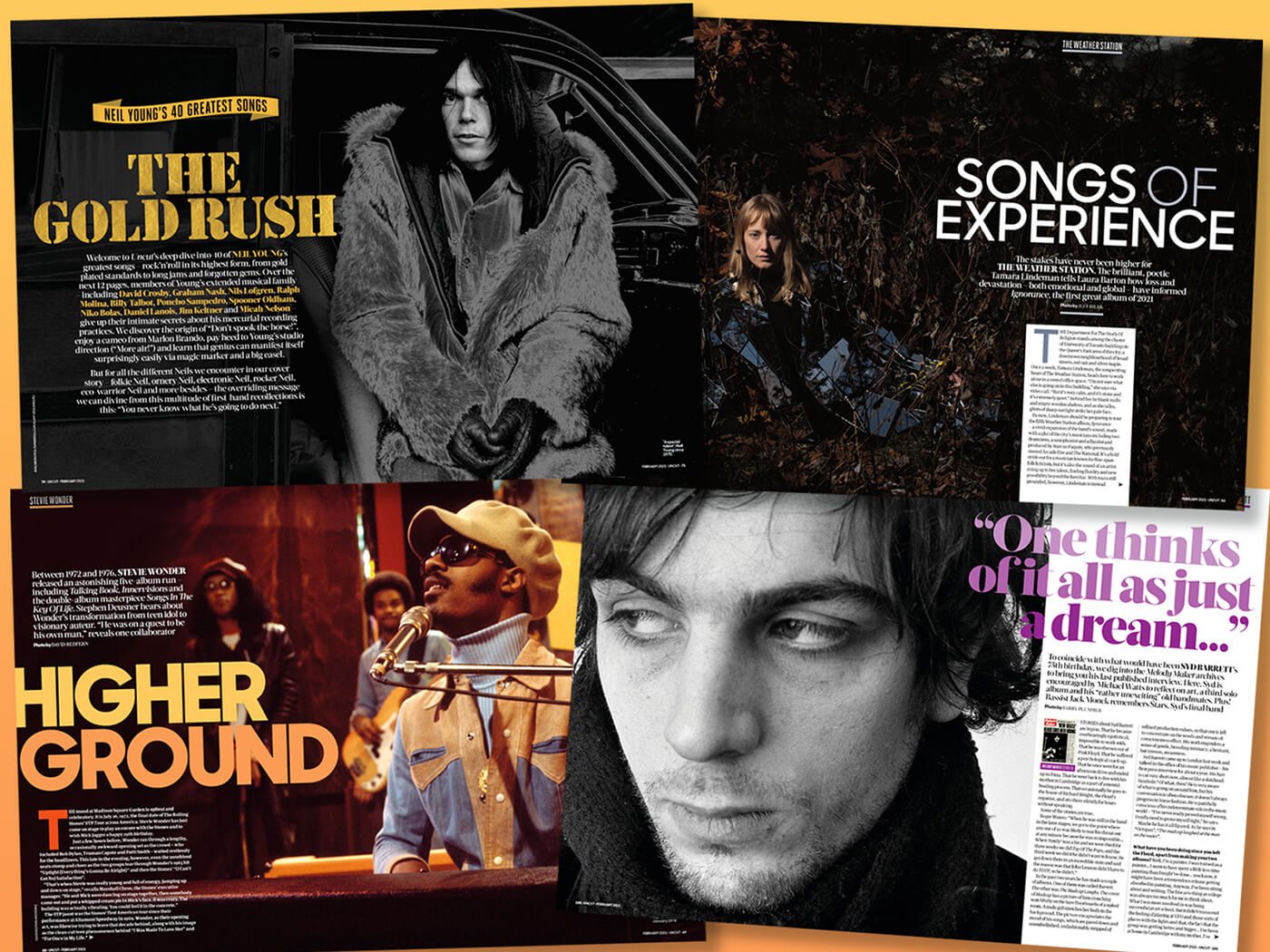 Neil Young, 2021 Preview, Syd Barrett in the new Uncut