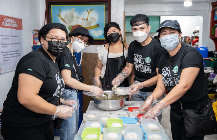 Starbucks Philippines Addresses Hunger Relief through Gawad Kalinga’s Kusina ng Kalinga Program