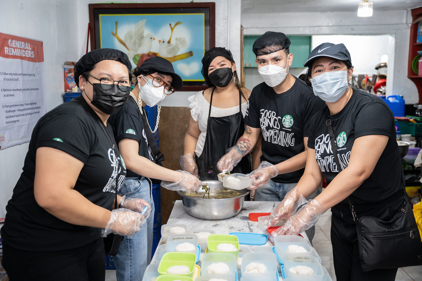 Starbucks Philippines Addresses Hunger Relief through Gawad Kalinga’s Kusina ng Kalinga Program